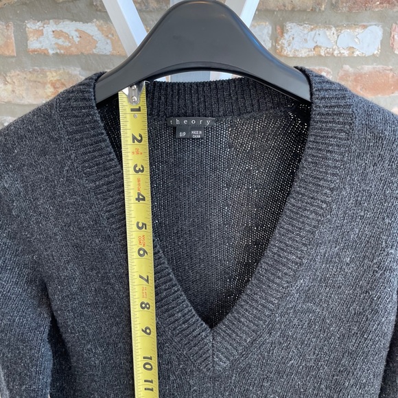 Charcoal Gray Theory Sweater Dress - Picture 3 of 5